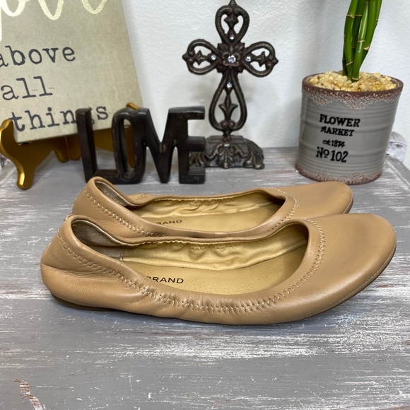 Lucky Brand Emmie leather ballet flat size 7M - Picture 5 of 11